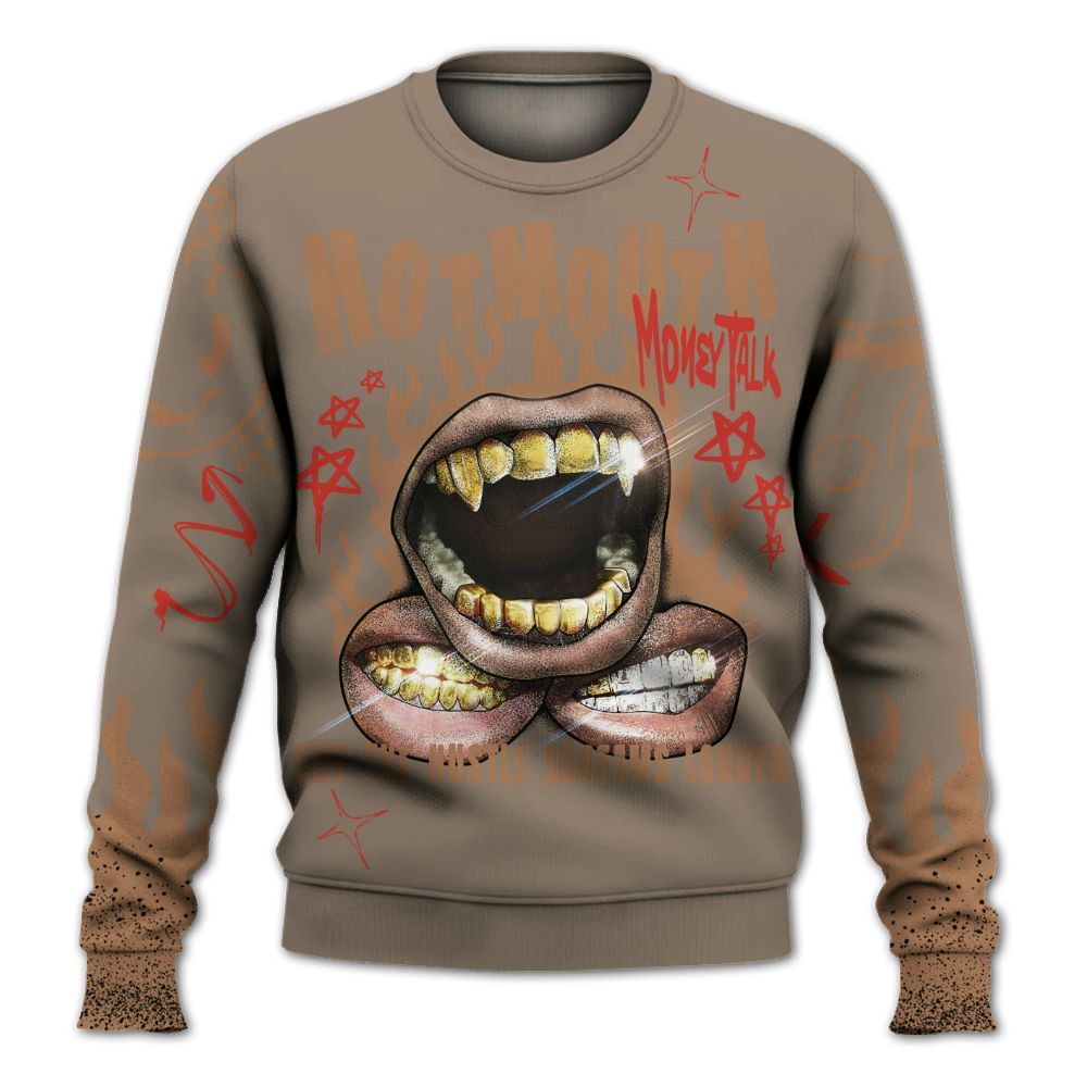 Sweatshirt To Match Air Max Rocky Distressed - Mouth Burning Street Style All Over Print
