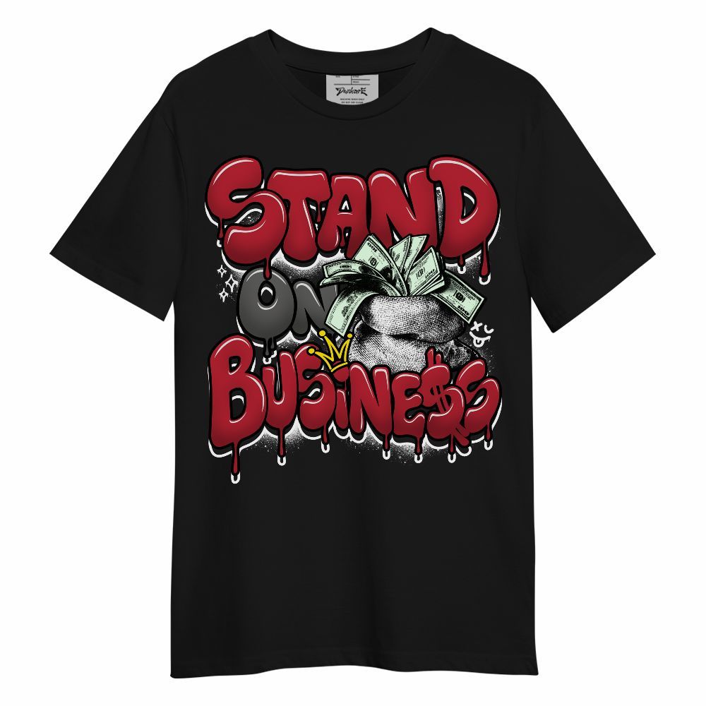 Shirt To Match Red Flint 13s - Stand Business Unisex Shirt