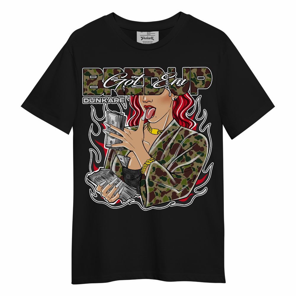 Shirt To Match Air Max 90 Duck Camo Red - Bred'up Unique Unisex Shirt