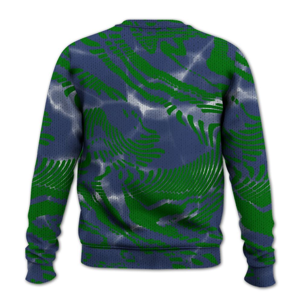 Knitted Sweater To Match Midnight Navy 13s - Havok Bear