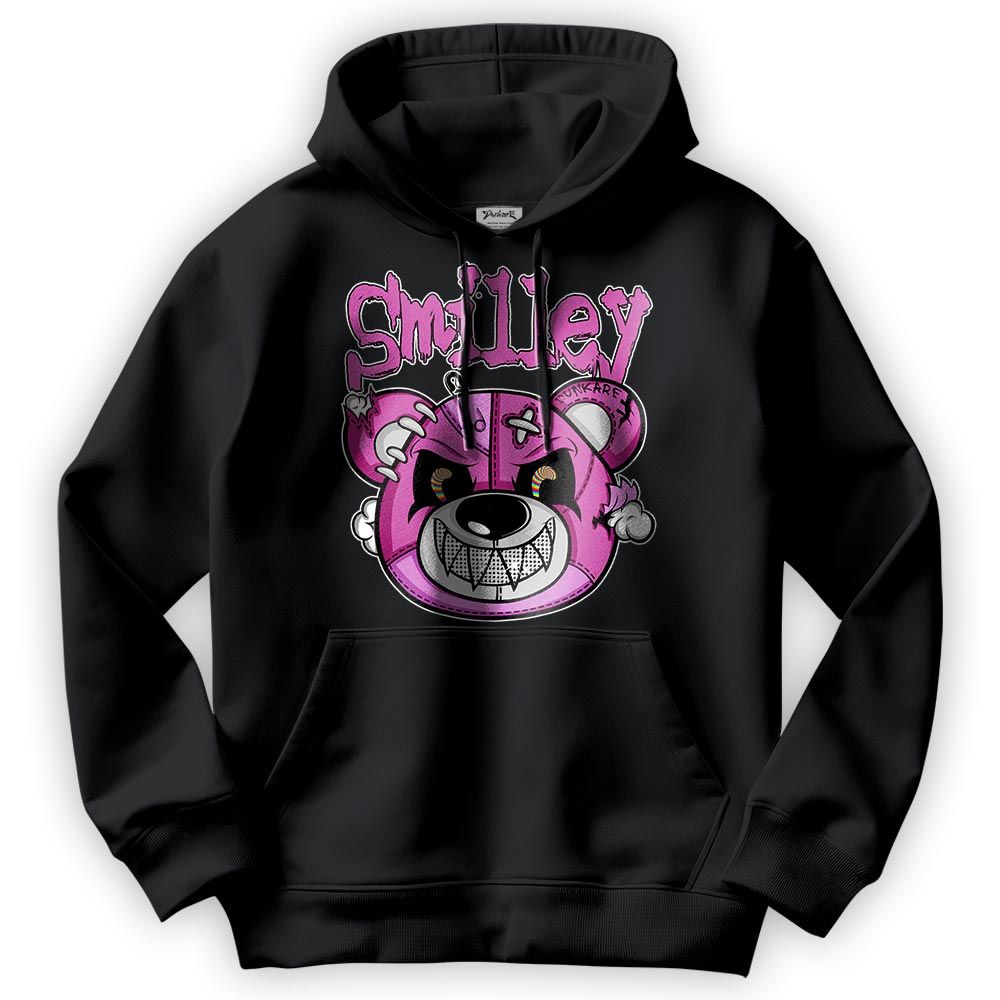 Sweatshirt To Match Hoodie Smilley Bear, Hyper Violet 4s Hoodie To Match Sneaker 2404 NCMD