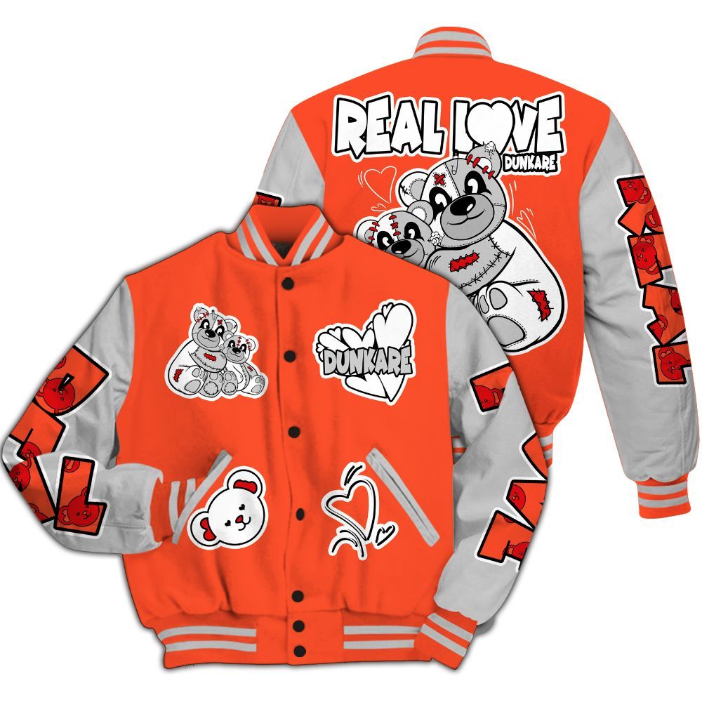 Varsity Jacket To Match Air Max 1 86 Cosmic Clay - Sincere Fondness Bear All Over Print