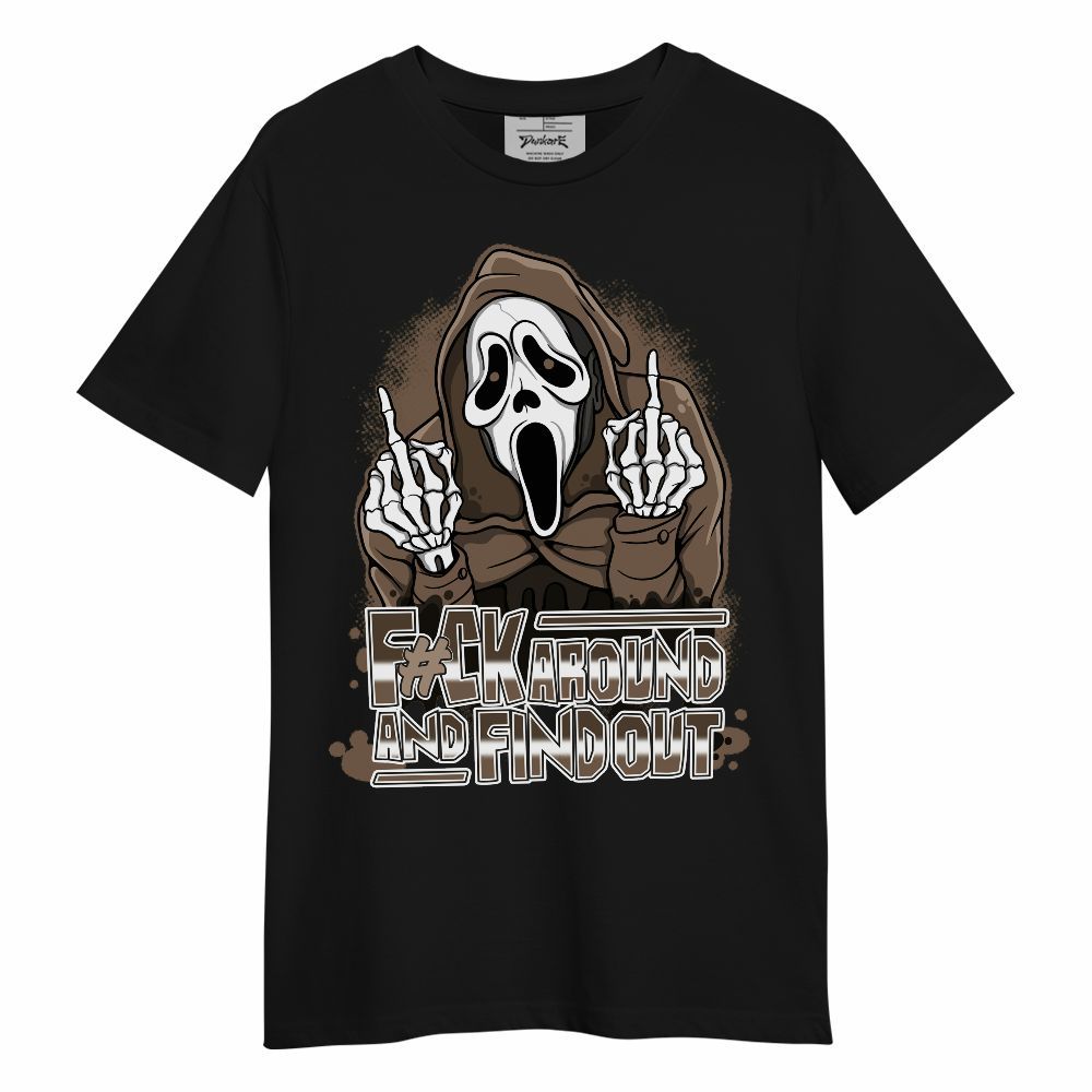 Shirt To Match Dark Mocha Jack - F#CK And Find Out Graphic Unisex Shirt