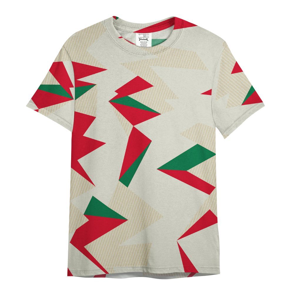 Shirt To Match El Grito 5s - Geometric Camouflage Pattern All Over Print
