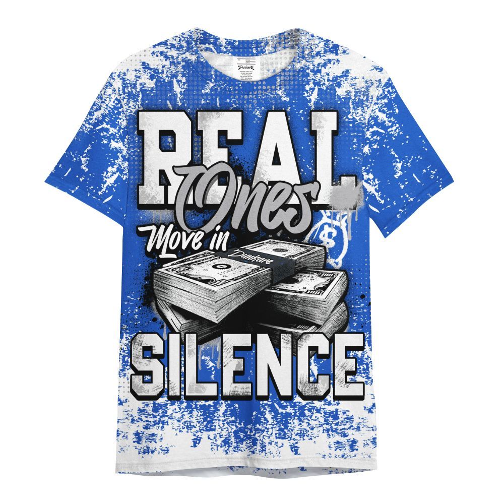 Shirt To Match Retro Stealth 5s - Move In Silence Money Street Retro All Over Print