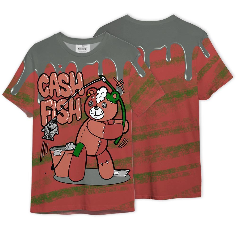 Shirt To Match Dune Red 13s - Moneys Fish Hugz Graphics Shirt Unisex