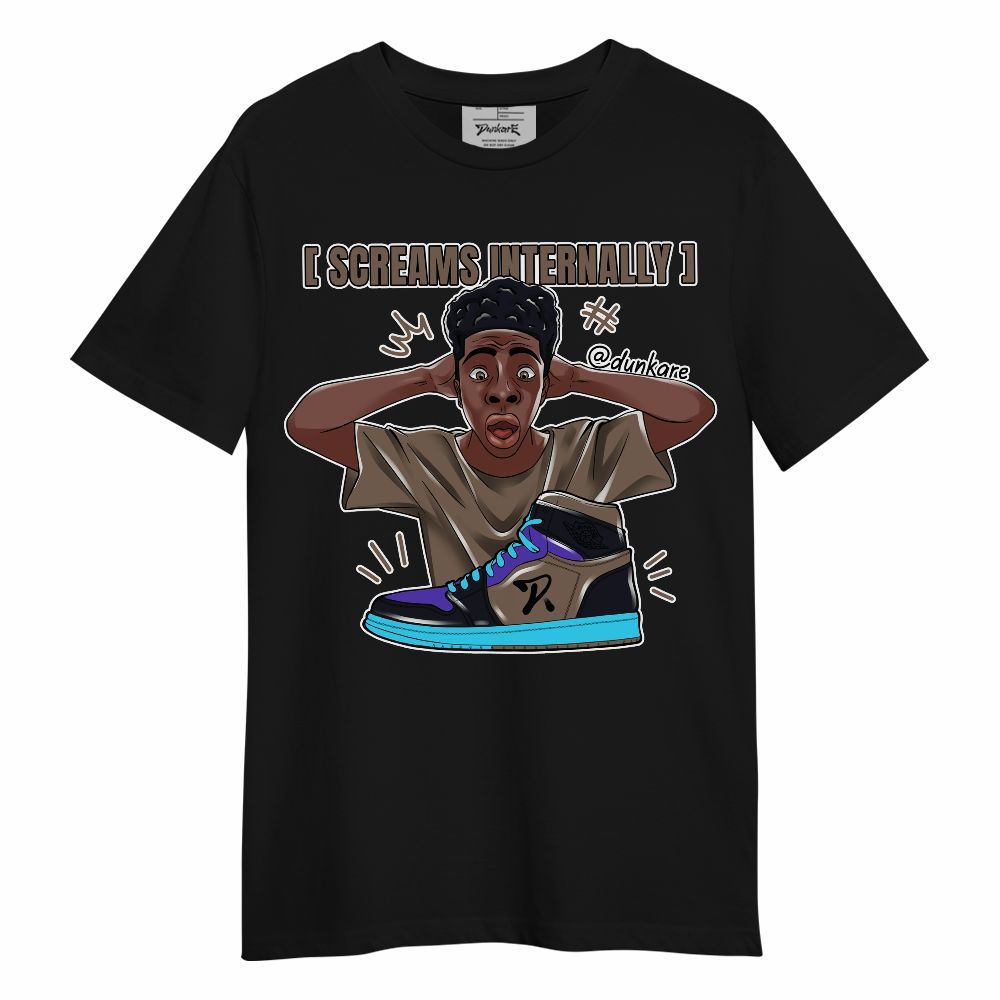 Shirt To Match Olive Concord 9s - Scream Internally Unisex Shirt