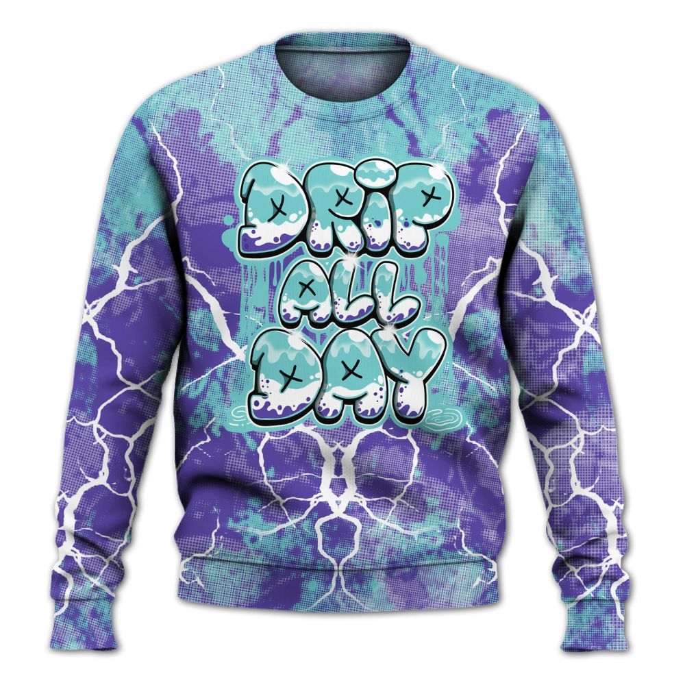 Sweatshirt To Match Low Hornets 1s - DRIPPIN Days Graphic Halloween All Over Print