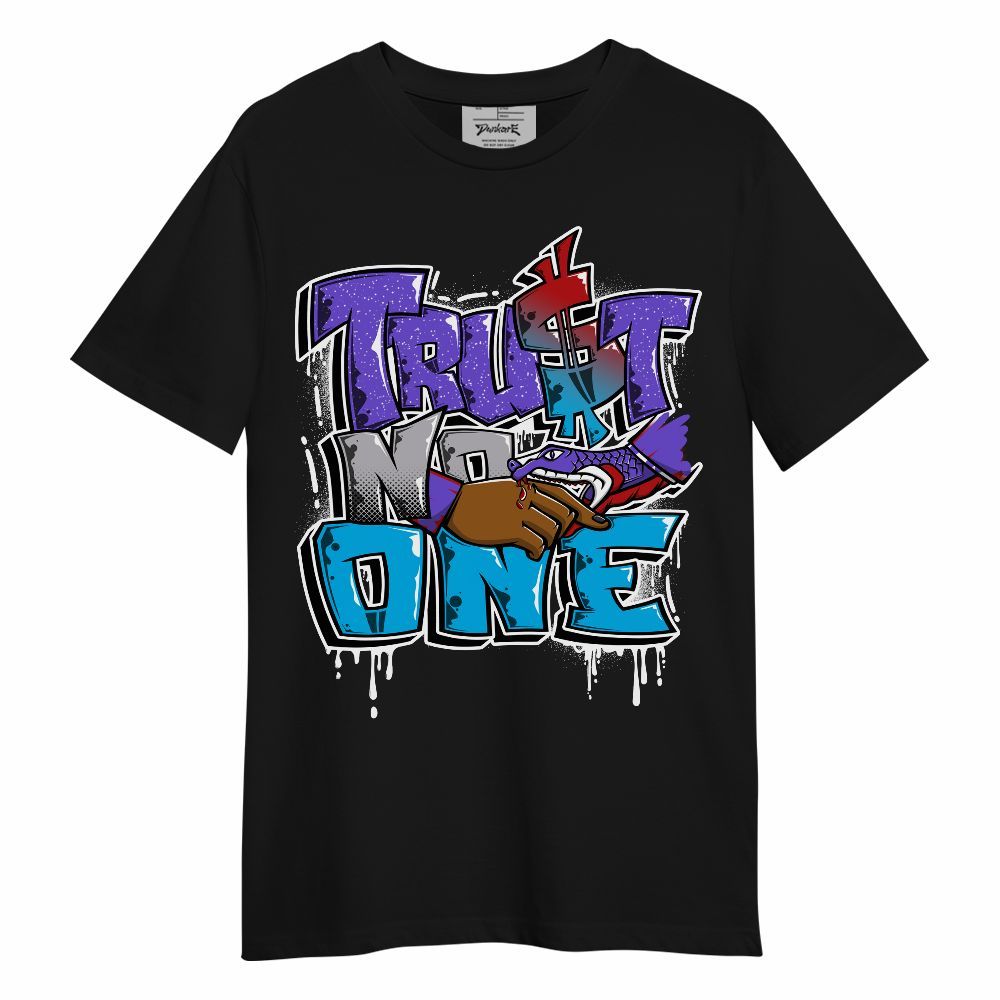 Shirt To Match Retro Aqua 8s - Dripping Trust No One Graphic