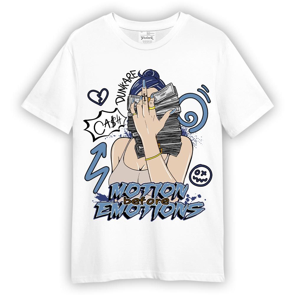 Shirt To Match High OG First In Flight 1s T-- Motions Before Emotions Unique T-Shirt Unisex