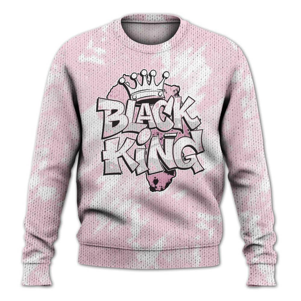 Knitted Sweater To Match Orchid 4s - B-King Shirt Unisex Oufit