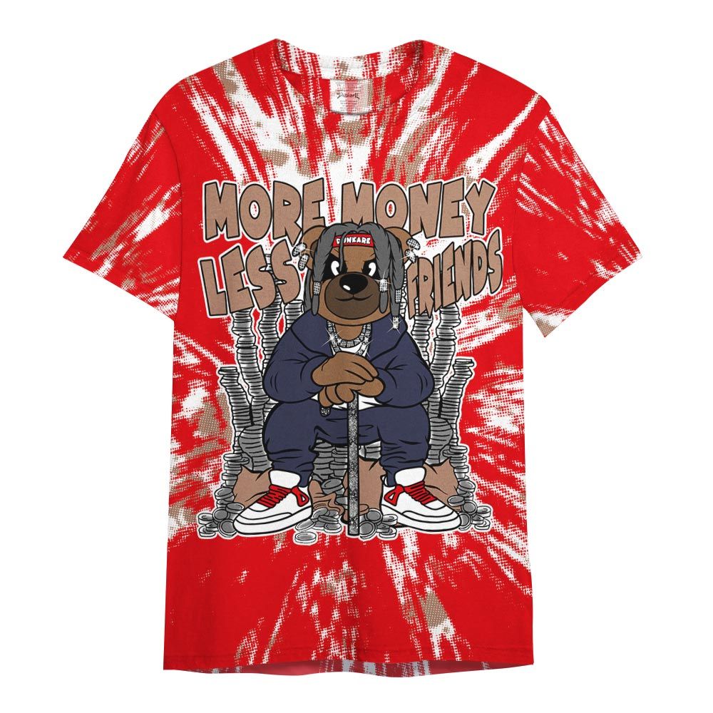 Shirt To Match Low OG Howard Bison 1s - More Moneys Bear Luxury Shirt Unisex