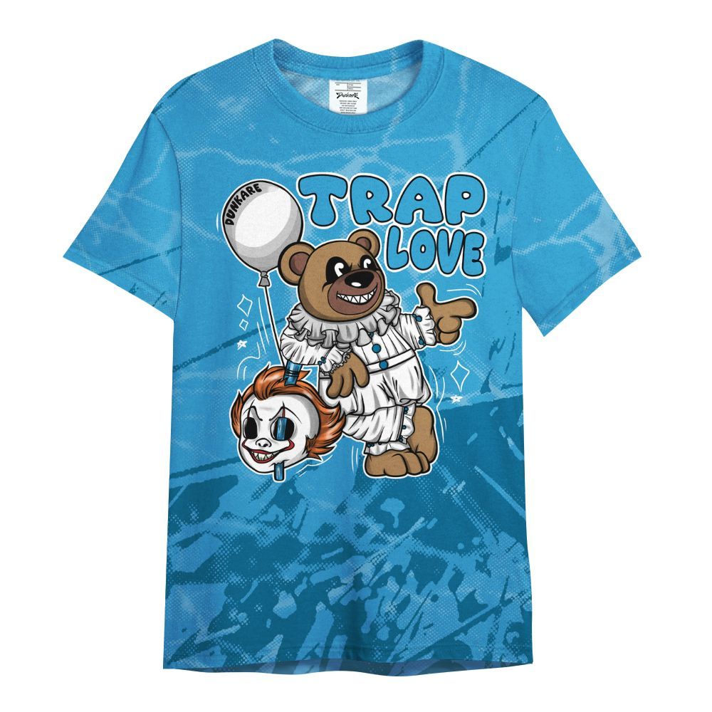 Shirt To Match Powder Blue 9s - Trap Loves Bear Profound All Over Print