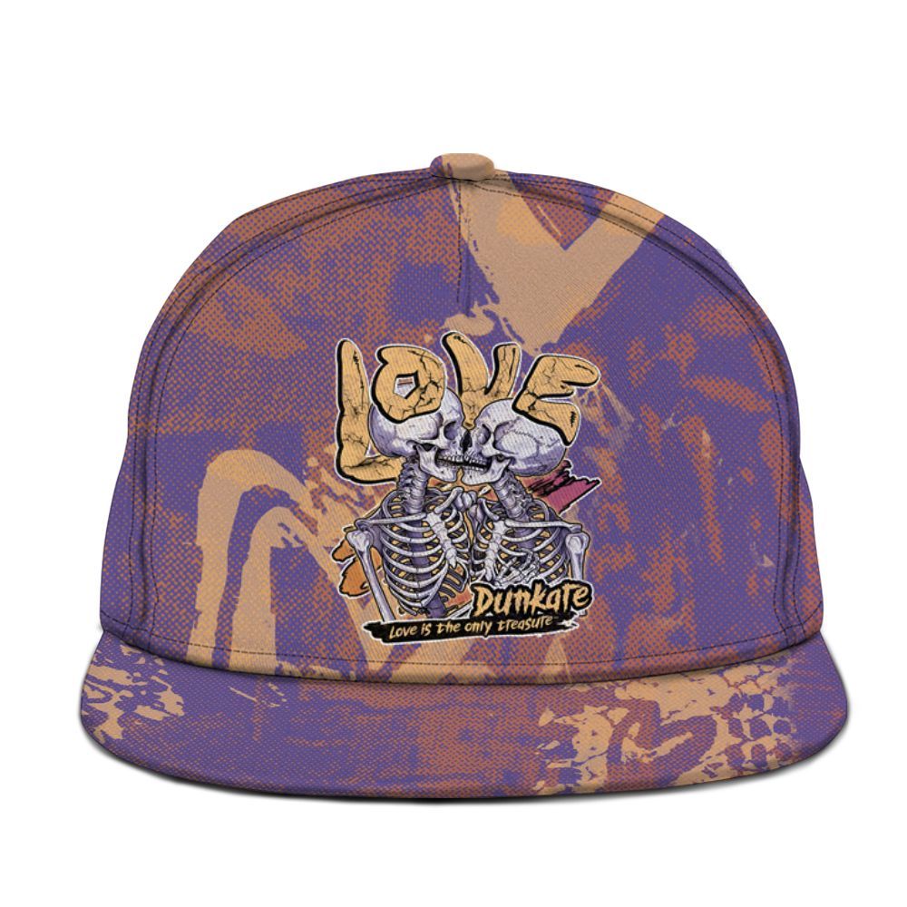 Snapback To Match Book Sunset 1s - Skull Love Graphic