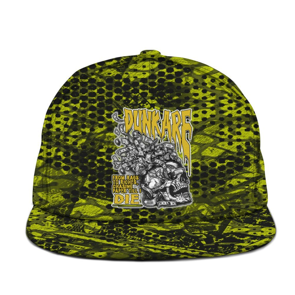 Snapback To Match Dunk Low QS Halloween Skull - From Rags To Riches Graphic