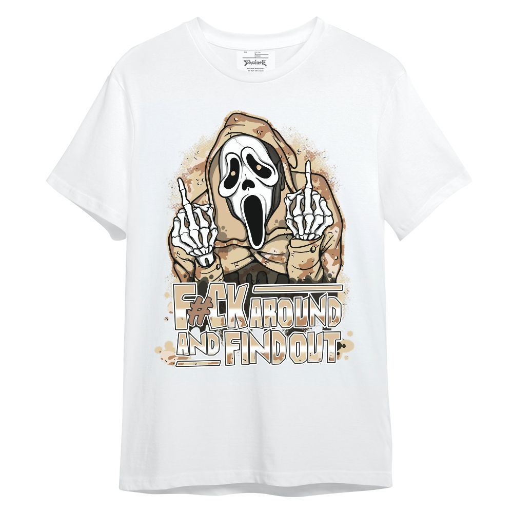 Shirt To Match Desert Camo 3s - F#CK And Find Out Graphic Unisex Shirt