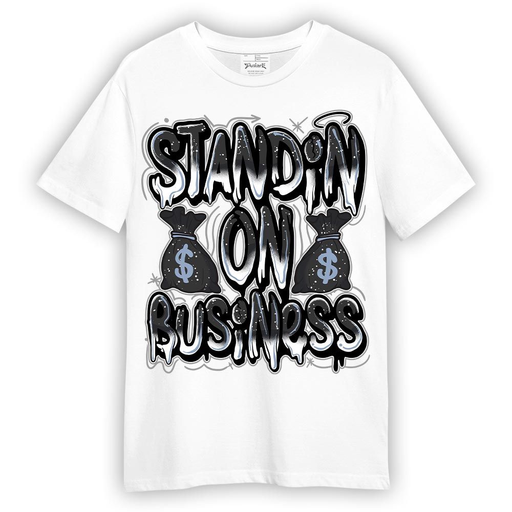 Shirt To Match Reverse Black White 6s - Standin' Business Graphic Shirt Unisex