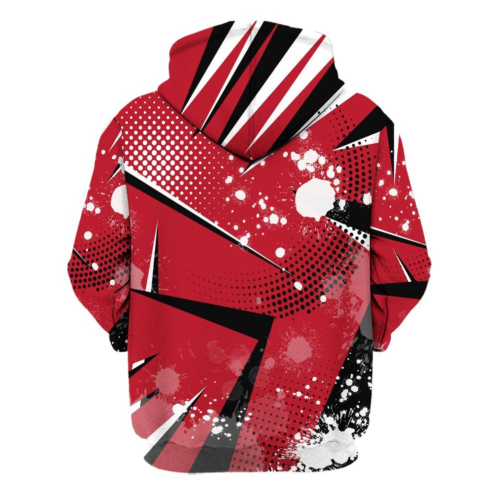 Hoodie To Match Retro Raging Bull 5s - Poly Trust No One Dripping All Over Print