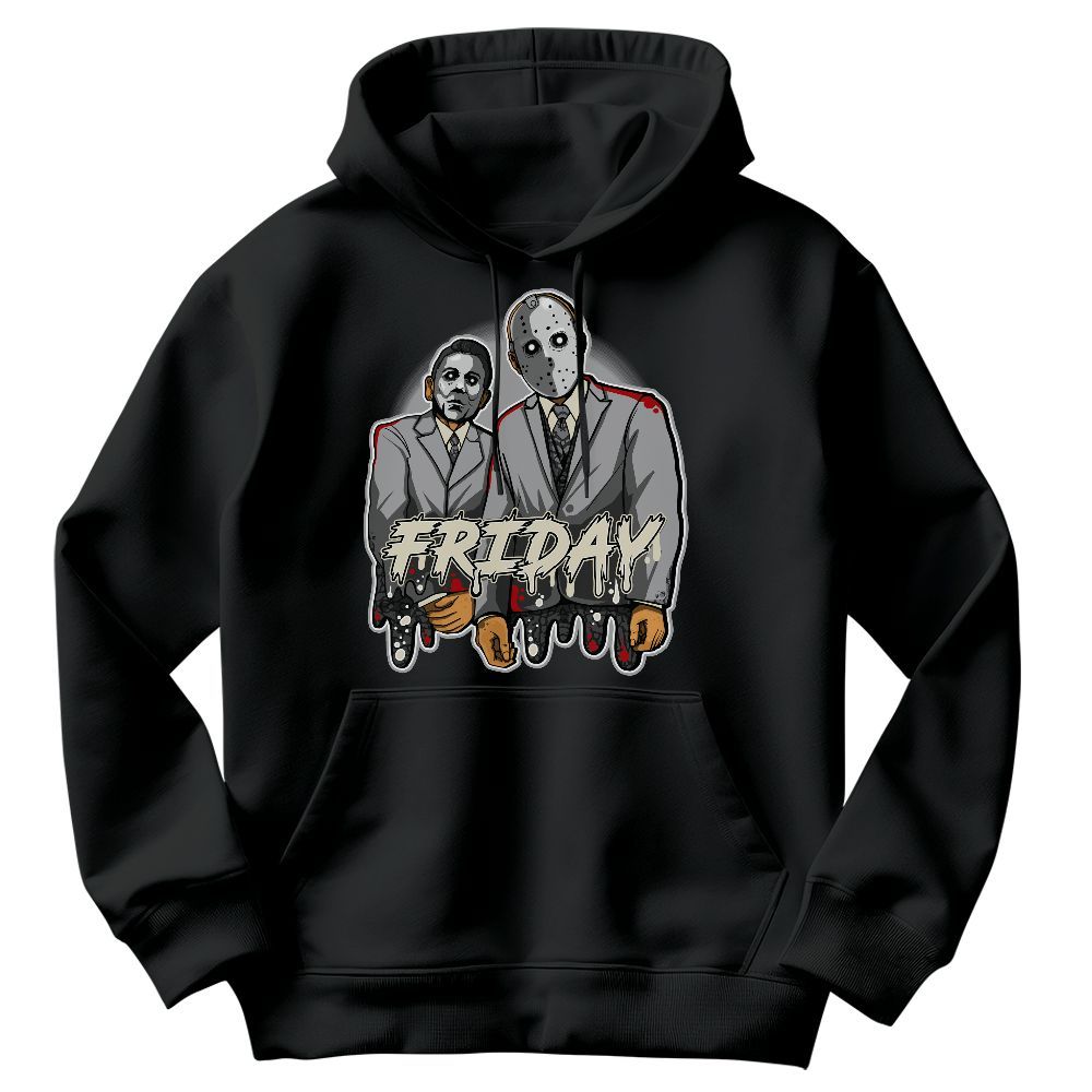 Sweatshirt To Match Cement Grey 3s - Friday Halloween Graphic Graphic