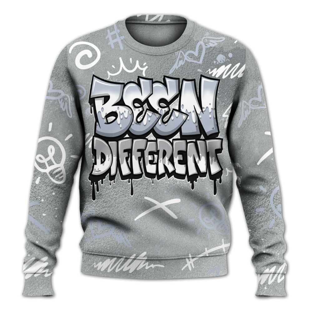 Sweatshirt To Match White Metallic 2026 5s - Drip Been Di2ferent All Over Print