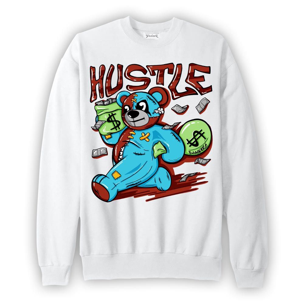 Sweatshirt To match SB Dunk Di'Orr Greenwood Sweatshirt - Hustles Bear Graphic