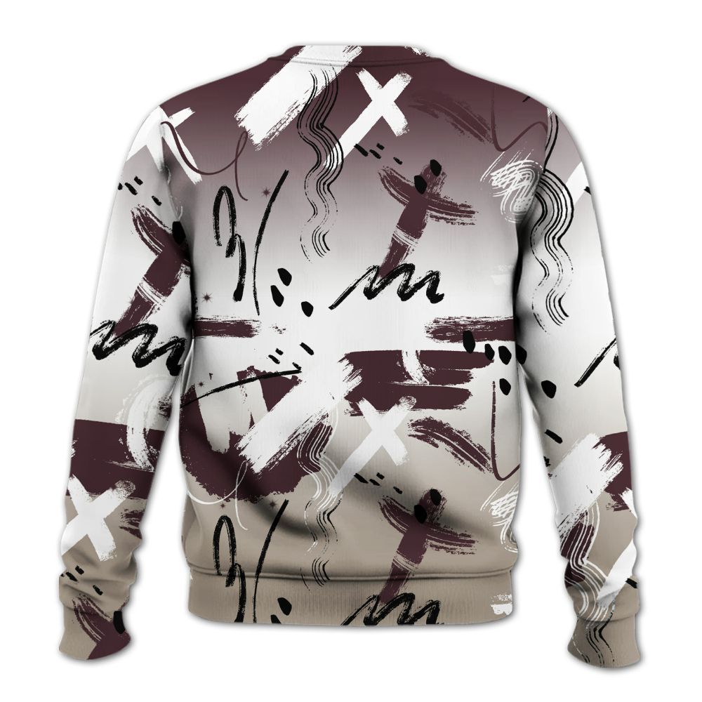 Sweatshirt To Match AMM Retro Phantom 4s - Money Hustle Grind Pray All Over Print