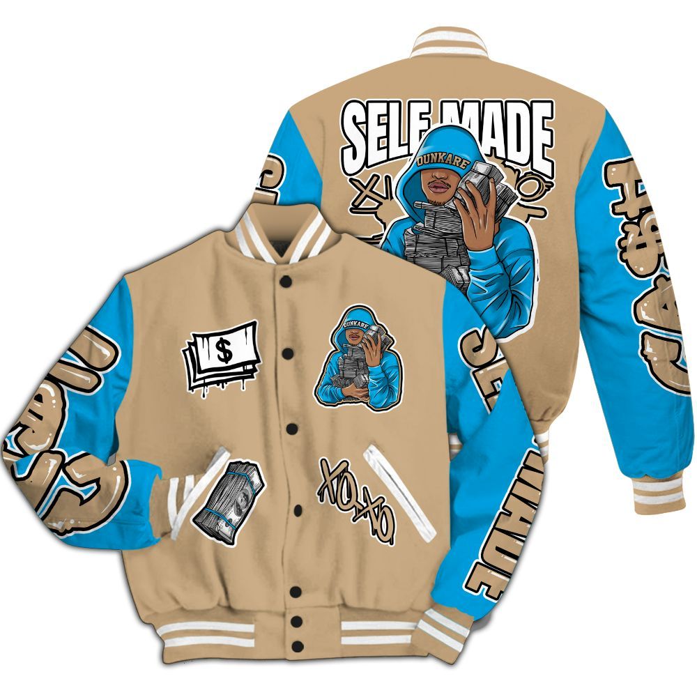 Varsity Jacket To Match H-Town 11s - Selfmade Unique All Over Print