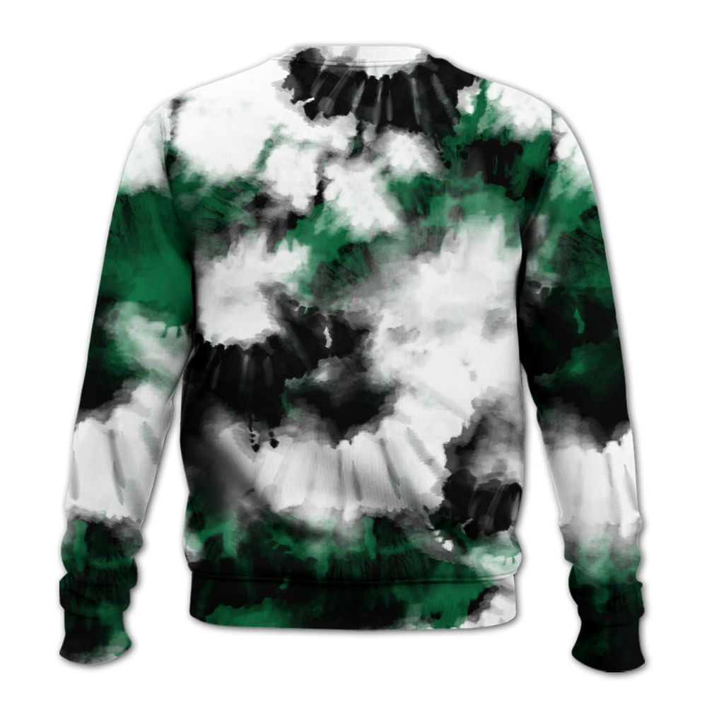 Sweatshirt To Match Pine Green 13s - Tie Dye FK Around Find Out All Over Print