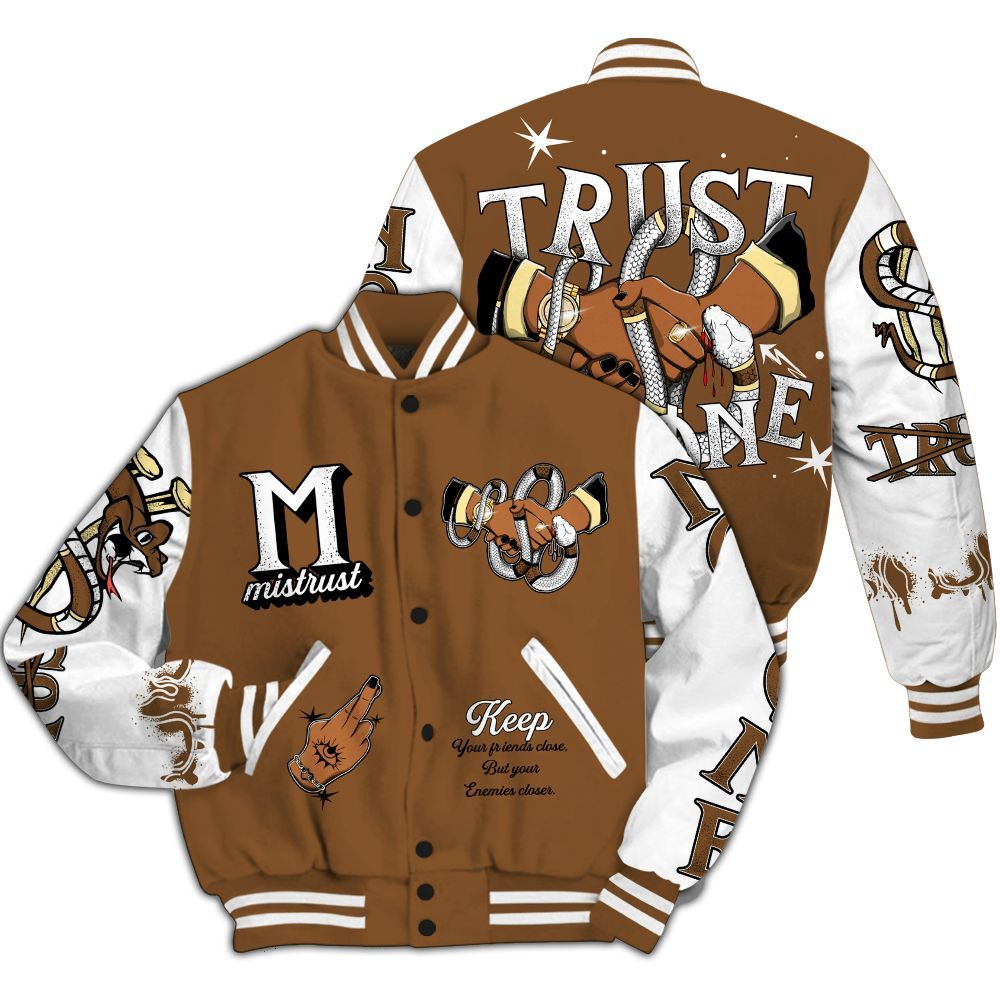 Varsity Jacket To Match Air Max 90 Escape - Trust No One Snake-Bite Street Style All Over Print