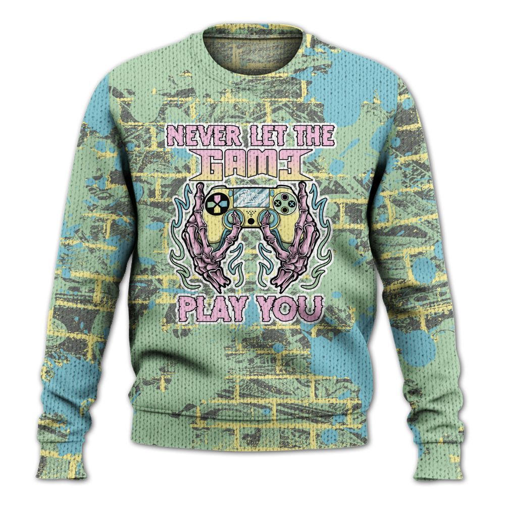 Knitted Sweater To Match SB Dunk Low Visty - PlayGame Skull Brick