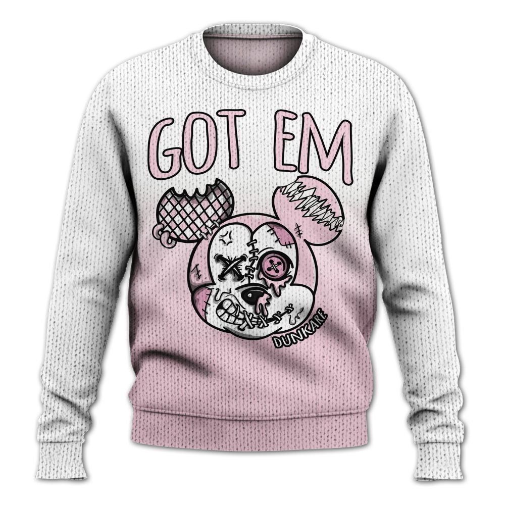 Knitted Sweater To Match Orchid 4s - Got Em Dripping