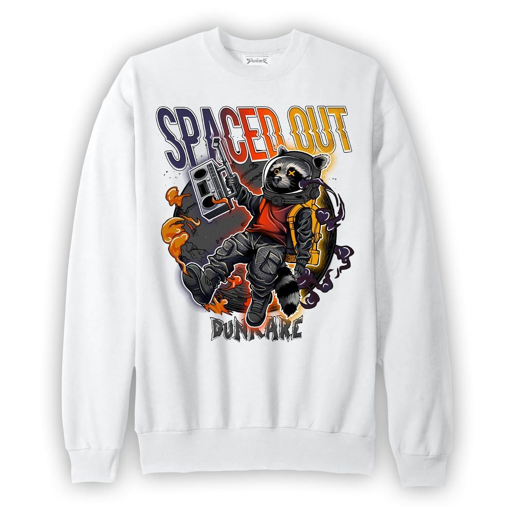 Sweatshirt To match Rio 3s Sweatshirt - Spaced Out Raccoon Graphic 1605 NMP