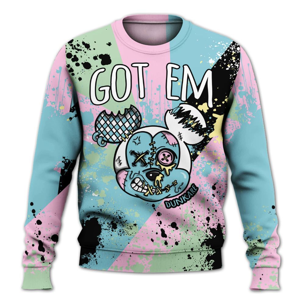 Sweatshirt To Match SB Dunk Low Visty - Got Em Drip All Over Print