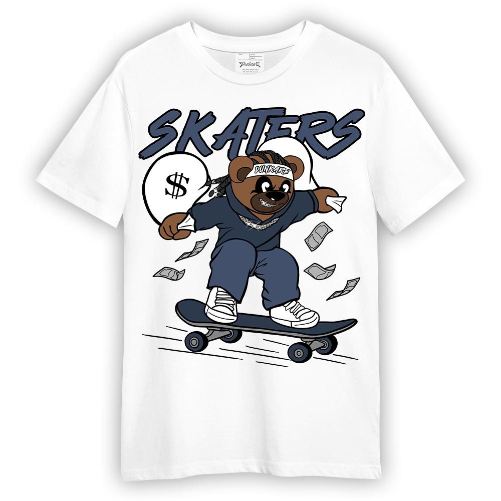 Shirt To Match Low Diffused Blue 11s - Skaters Bear Shirt Unisex
