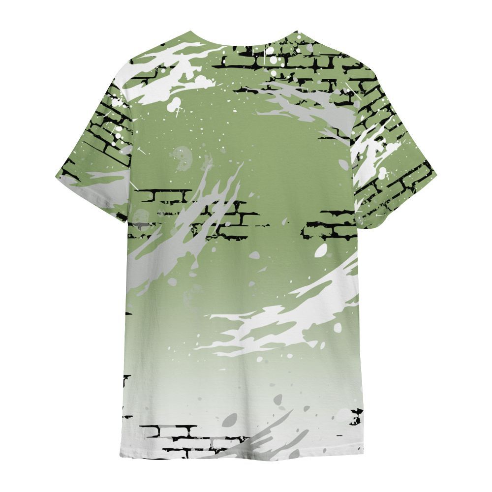 Shirt To Match Oil Green 4s - Values Of Loyalty Drip All Over Print
