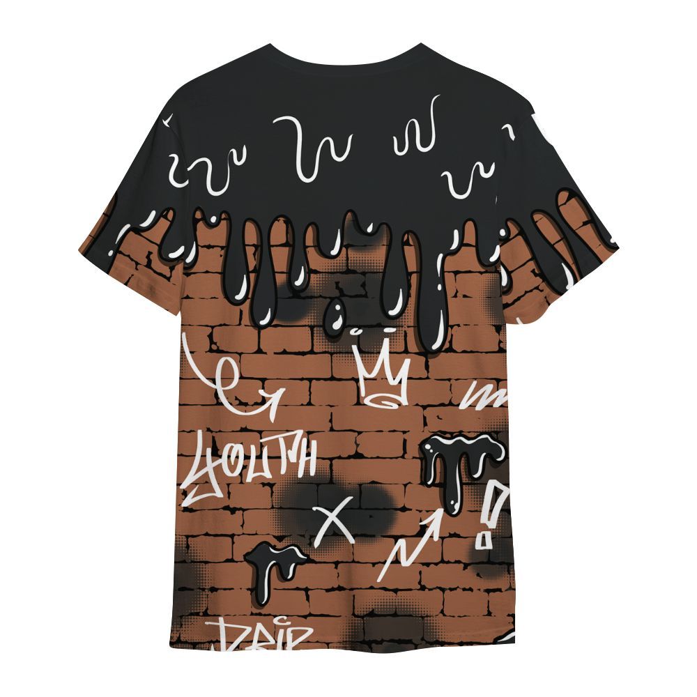 Shirt To Match Air Foamposite Metallic Copper - Been Different Drippin Streetwear All Over Print