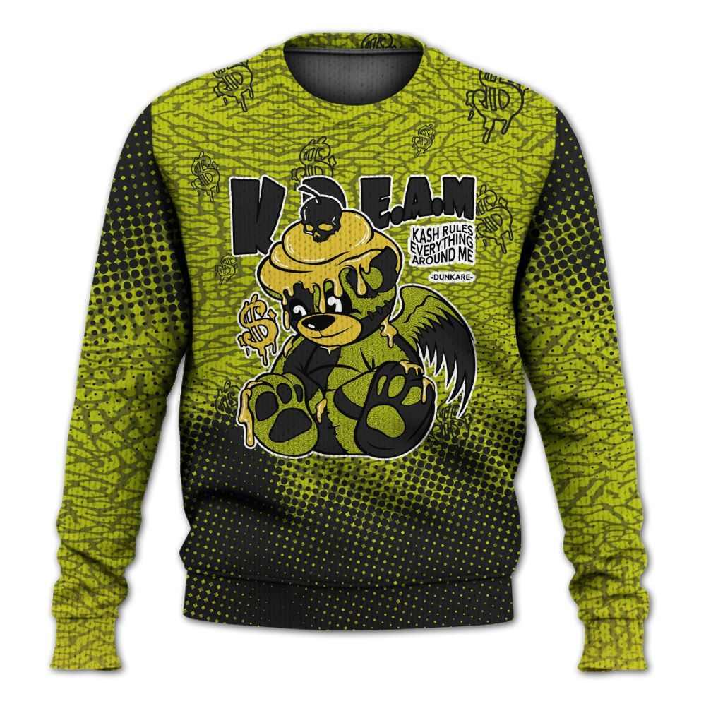 Knitted Sweater To Match Dunk Low QS Halloween Skull - Loot Bear Unique Drip