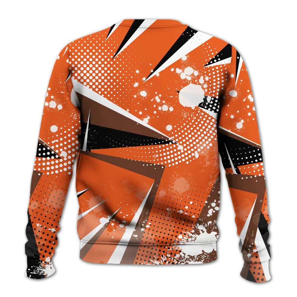 Sweatshirt To Match High OG Starfish 1s - Poly Trust No One Dripping All Over Print