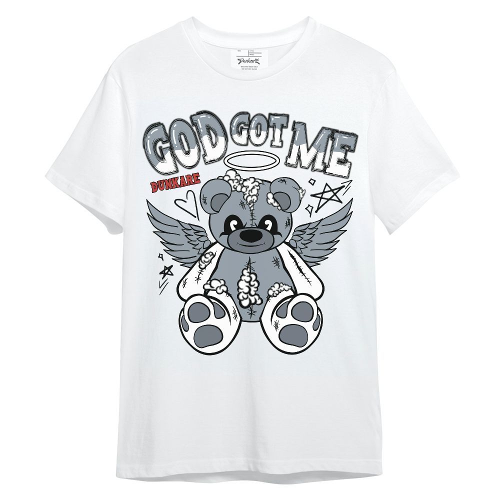 Shirt To Match Wolf Grey 13s - Gods Guides Me Bear Unisex Shirt