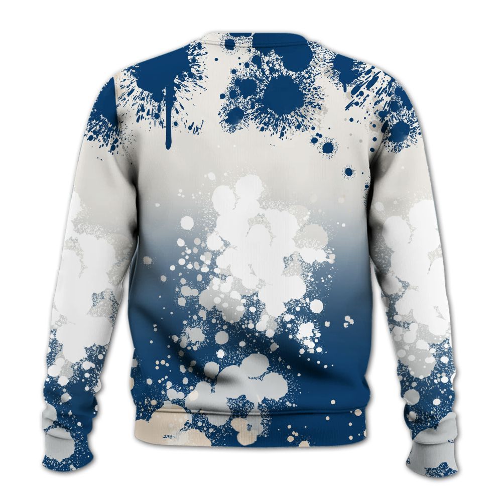 Sweatshirt To Match Retro Rare Air 11s - God Blessed Ink Drip All Over Print