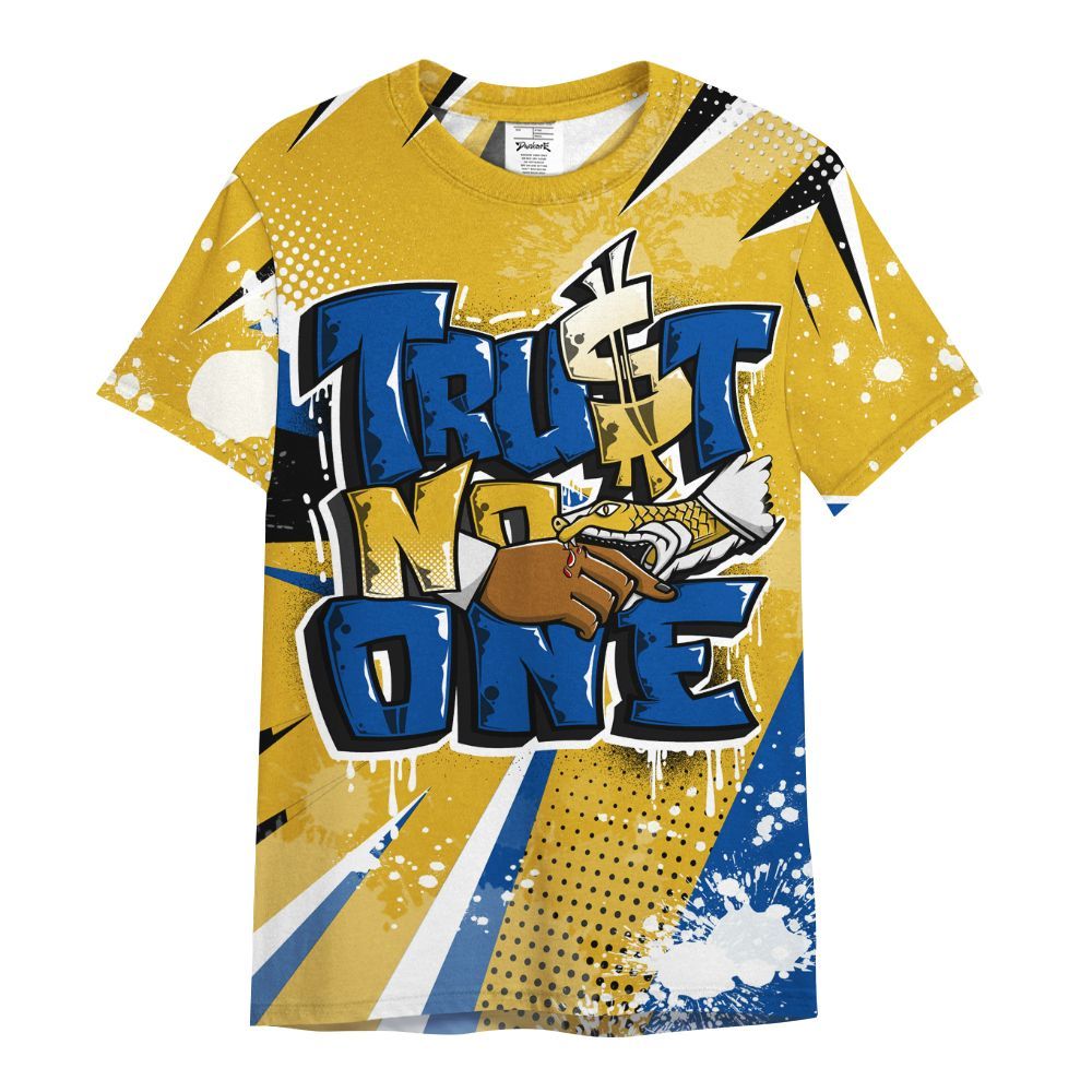Shirt To Match High Laney 1s - Poly Trust No One Dripping All Over Print