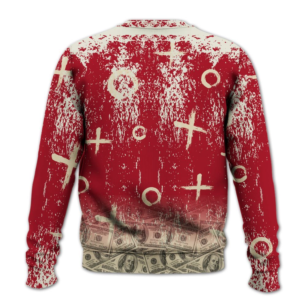 Sweatshirt To Match 2025 High OG Cinnabar 1s - Selfmade Unique Drip All Over Print