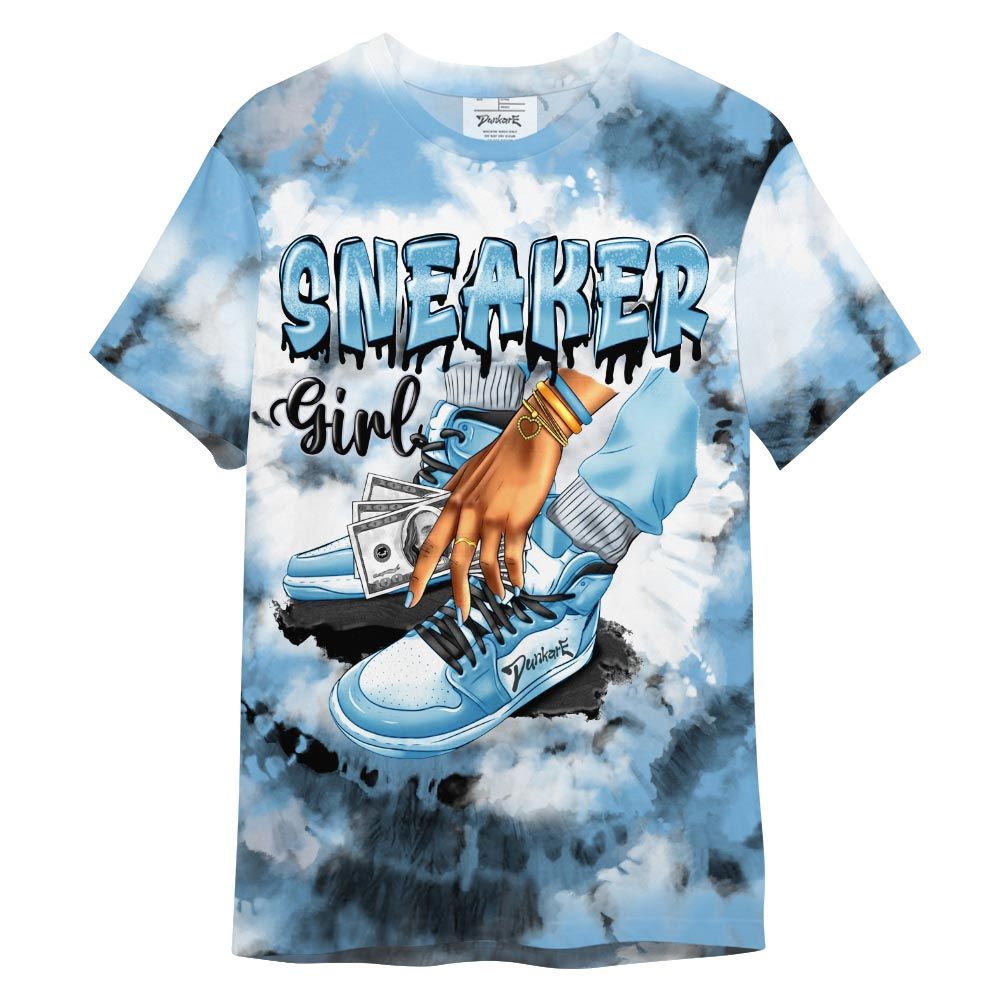 Shirt To Match Craft Paris 6s - SNEAKER Girl Money Drip Tie Dye Shirt Outfit 1505 NCT