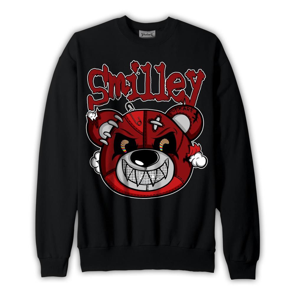 Sweatshirt To match Sweatshirt Smilley Bear, 12 Red Taxi Sweatshirt To Match Sneaker 2404 NCMD