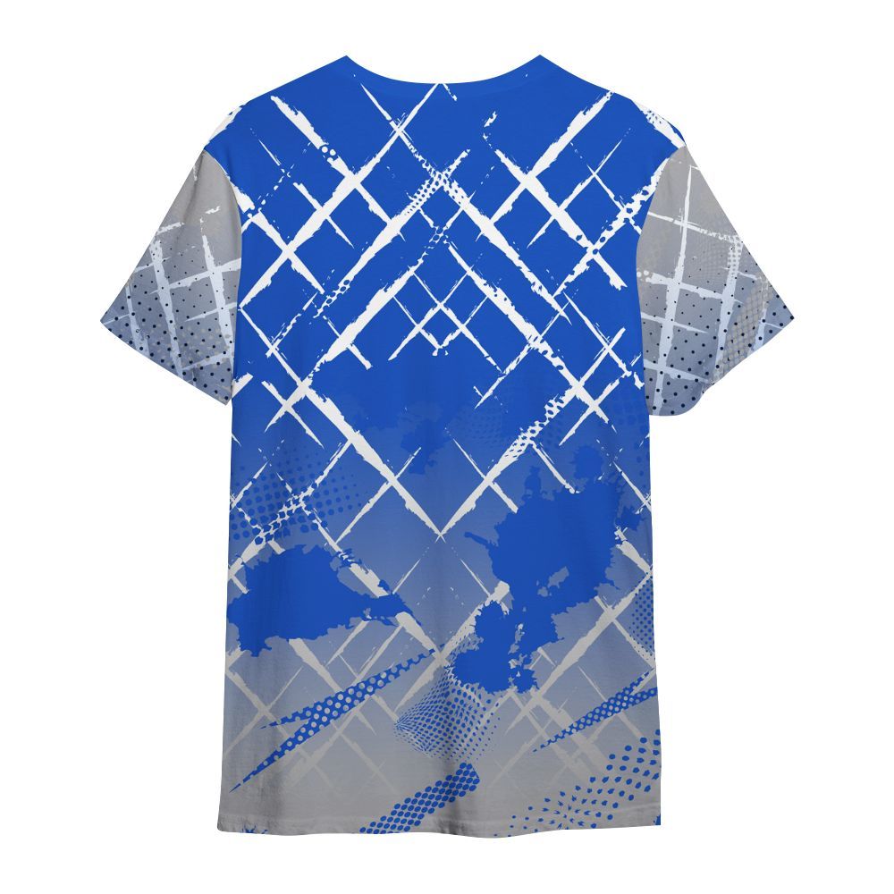 Shirt To Match Retro Stealth 5s - Halftone Stand Business Dripping All Over Print