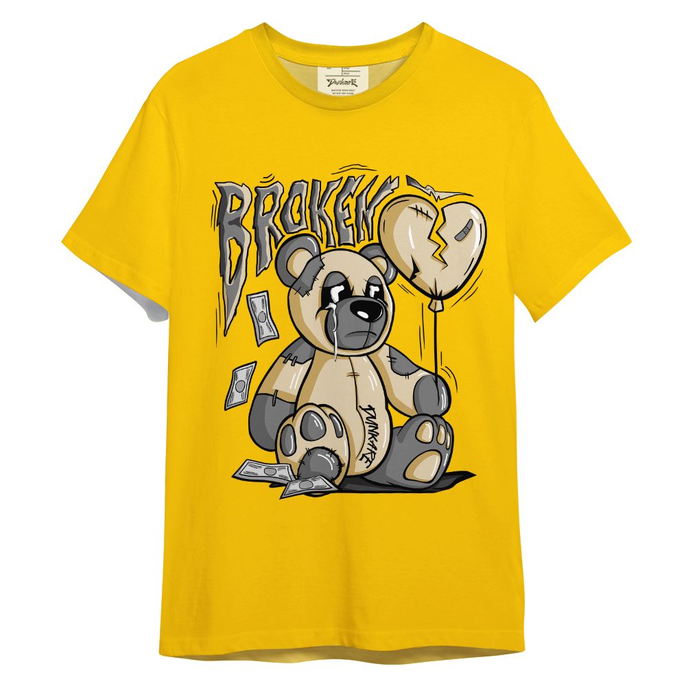 Shirt To Match T-Shirt Vivid Sulfur Broken Bear, Vivid Sulfur 4s To Match Sneaker 2304 NCMD