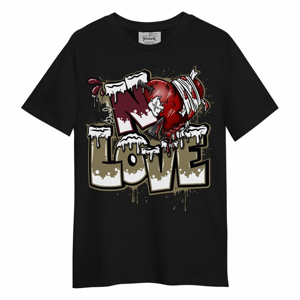 Shirt To Match Black Olive 7s - Drip No Love Streetwear Unisex Shirt
