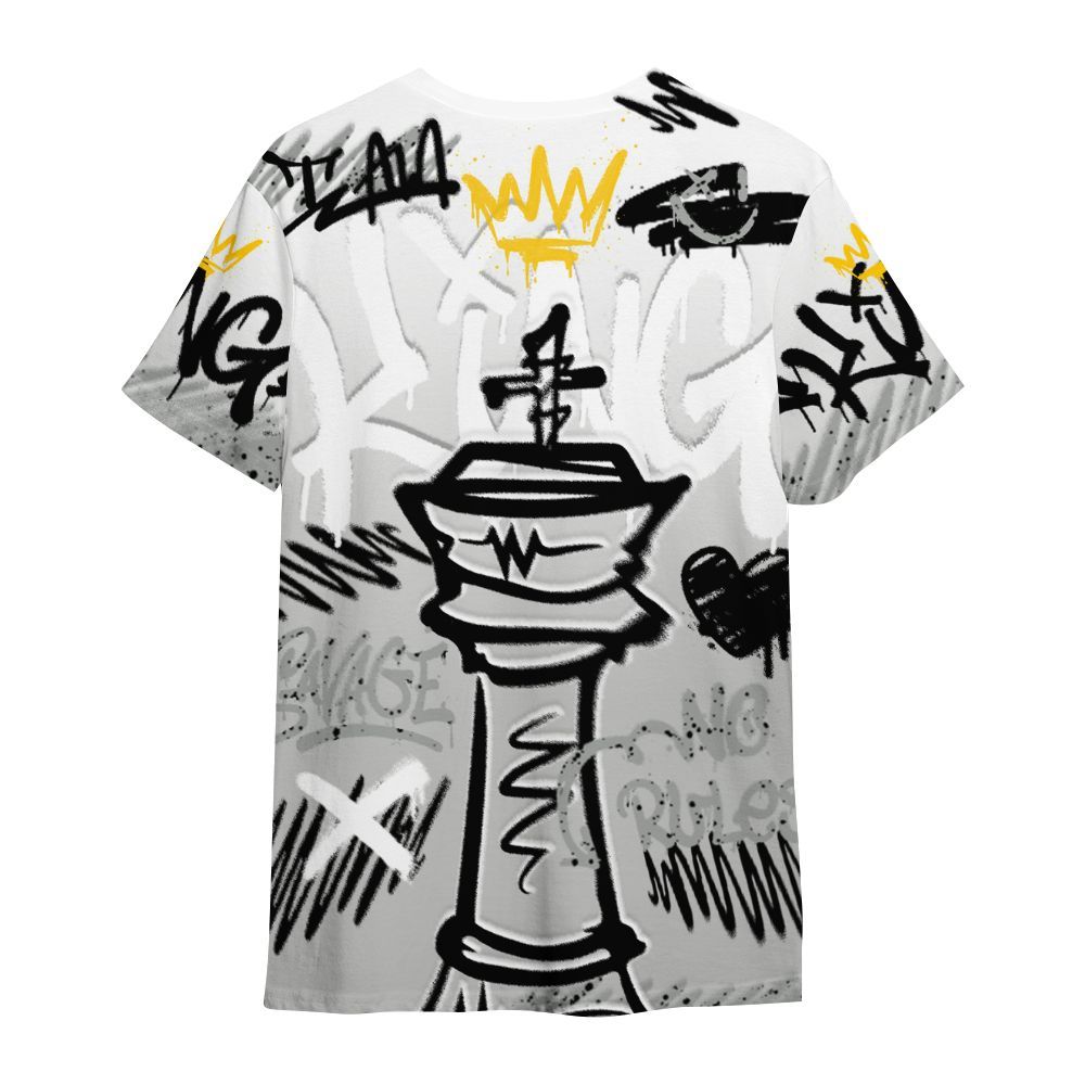 Shirt To Match Retro White Oreo 4s - Street King Chess Streetwear All Over Print