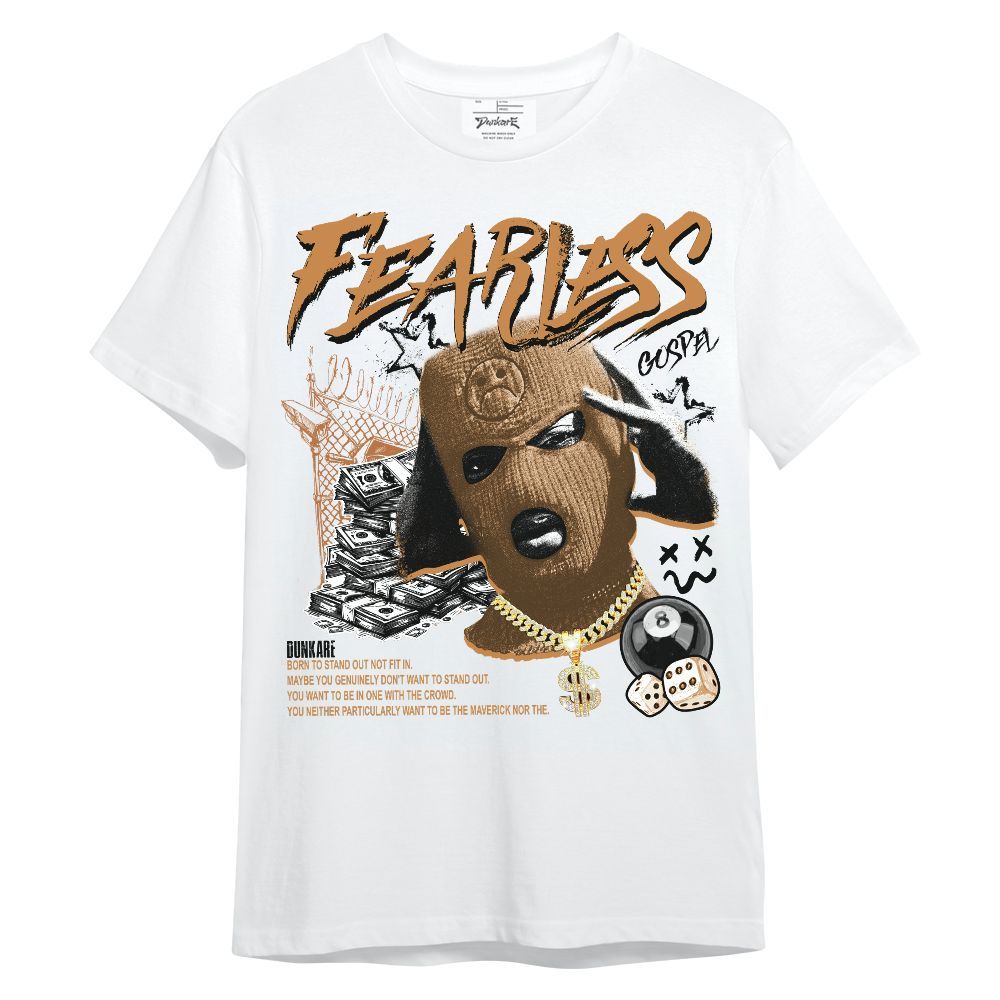 Shirt To Match Dunk Low Nature Wheat Suede - Fearless Gospel Streetwear Money Unisex Shirt