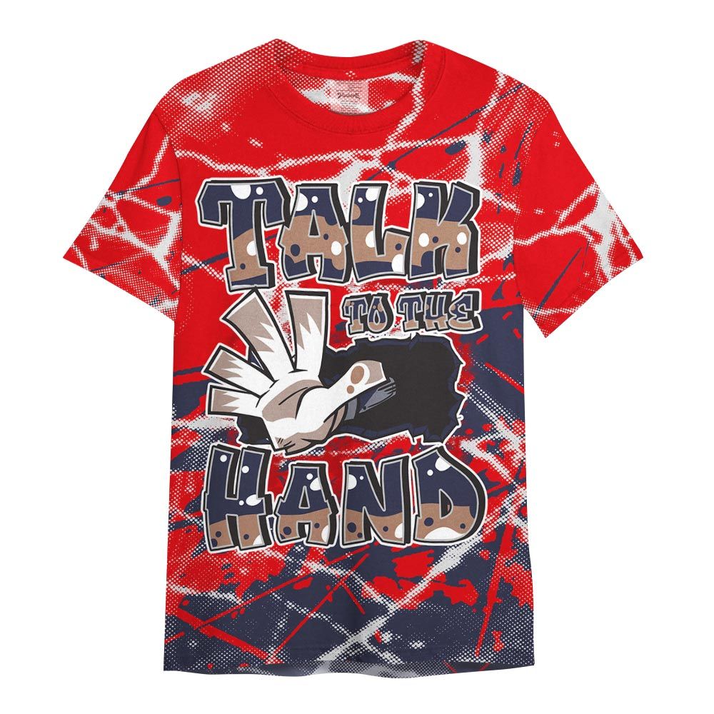 Shirt To Match Low OG Howard Bison 1s - Talk To Hand Profound Graphic Shirt Unisex